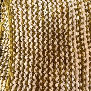 Anthropologie chenille cropped bell sleeve sweater